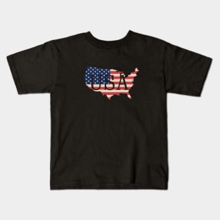 USA SVG USA SVG Kids T-Shirt